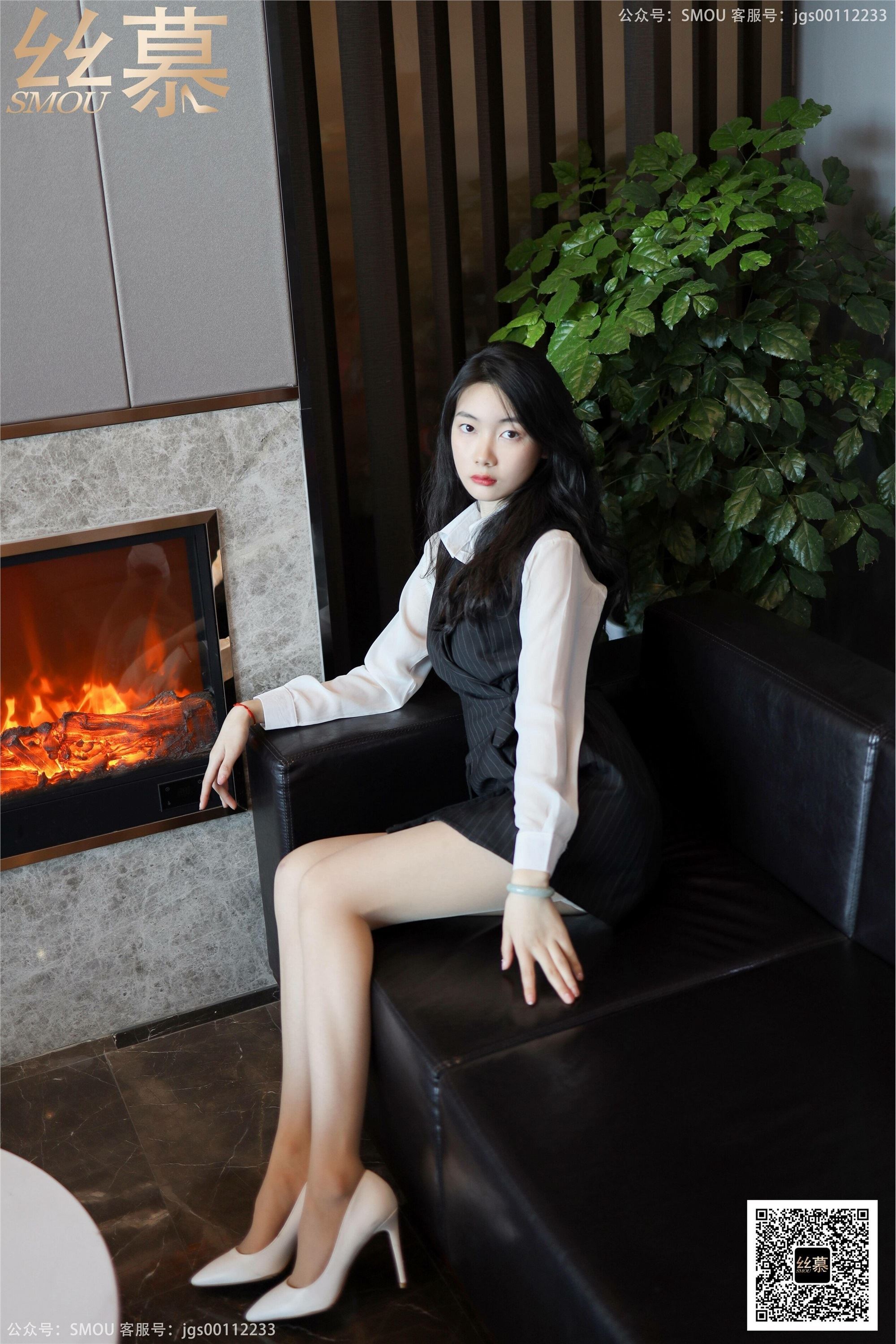 丝慕写真 SM420 天天一元 模特：可儿《BONAS丝滑超薄款》